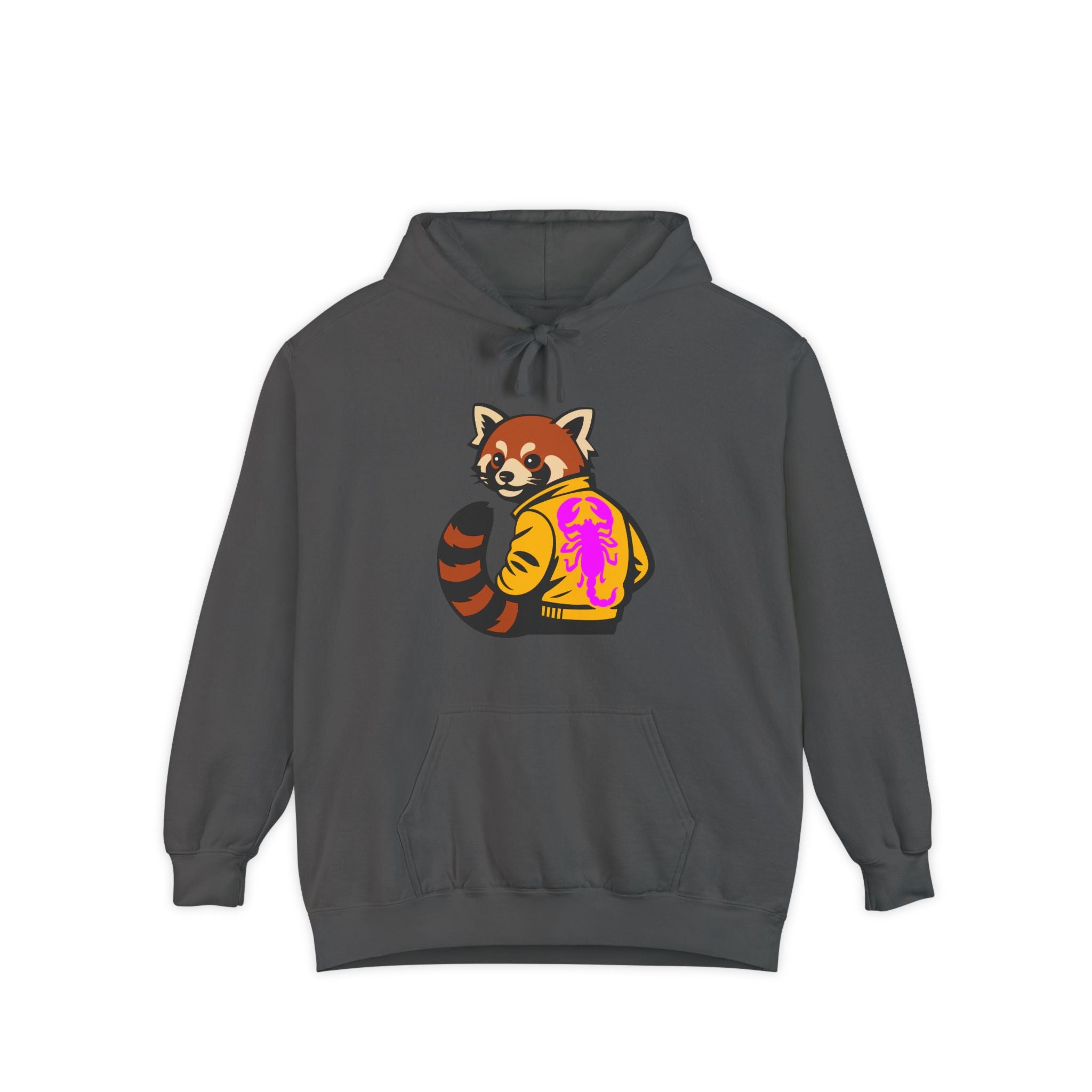 Red Panda Jacket Hoodie — Cute Retro Animal Graphic Pullover