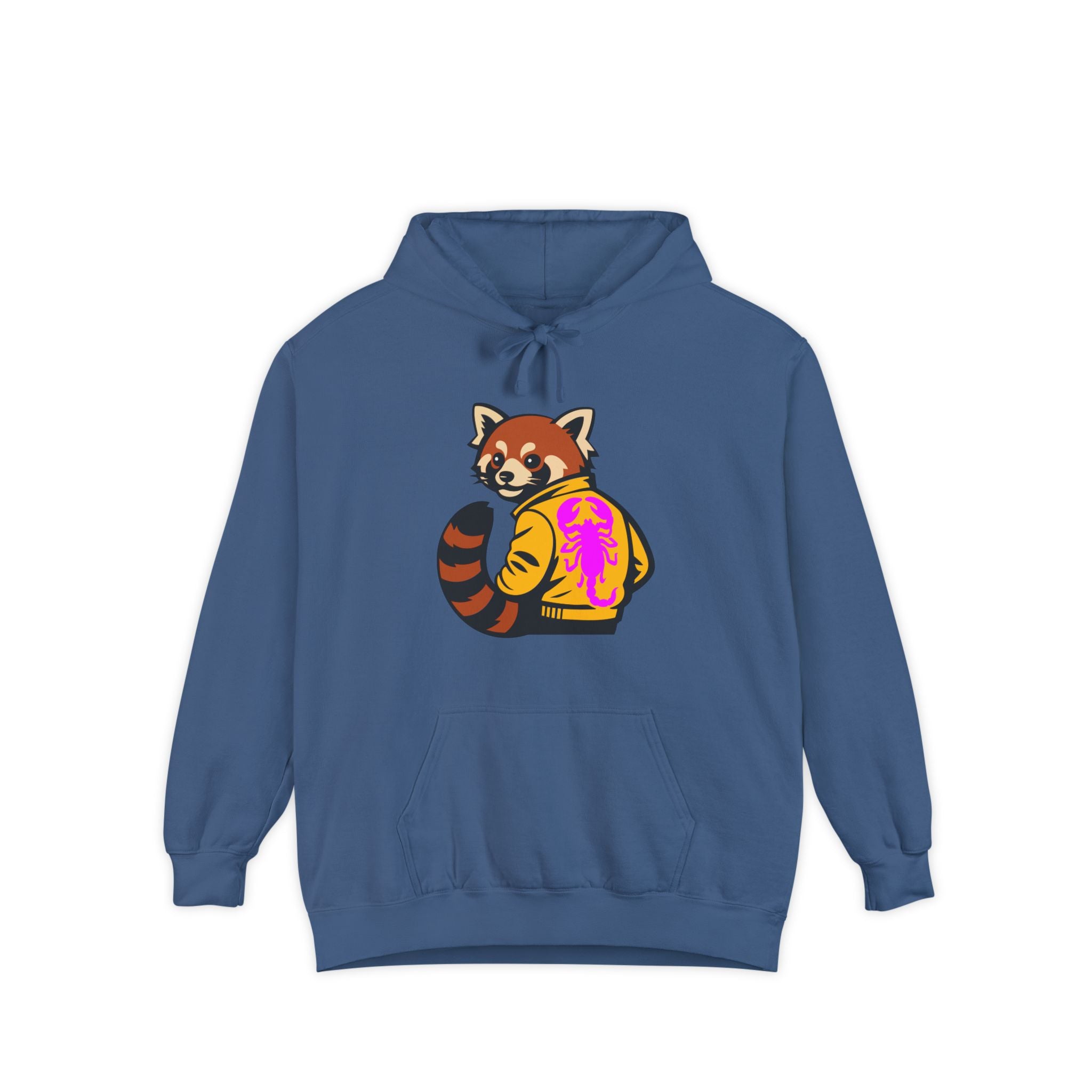 Red Panda Jacket Hoodie — Cute Retro Animal Graphic Pullover